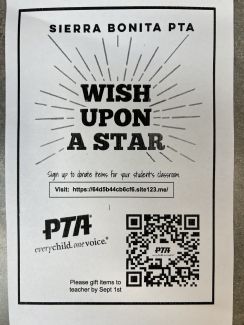 Wish upon a star flier