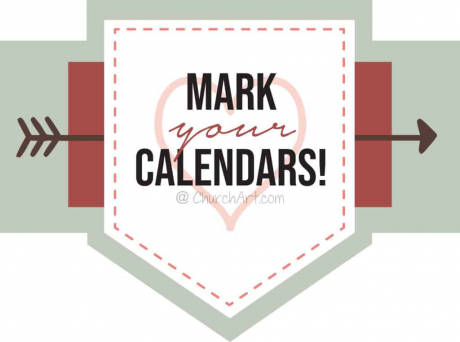 Mark your calendar