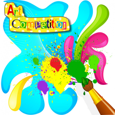 College students - winners in the drawing competition of the Regional  Health Inspectorate