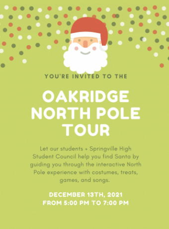 Oakridge North Pole Tour