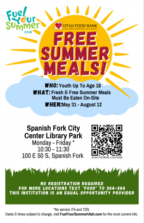 Free Summer Meals - Spanish Fork