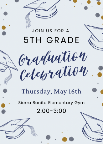 5th Grade Graduation Celebration