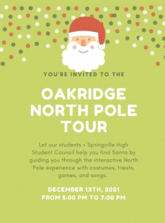 Oakridge North Pole Tour