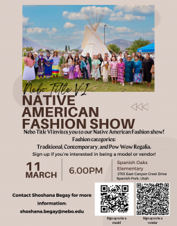 Native American Fashion Show