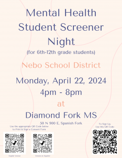 Mental Health Student Screener Night